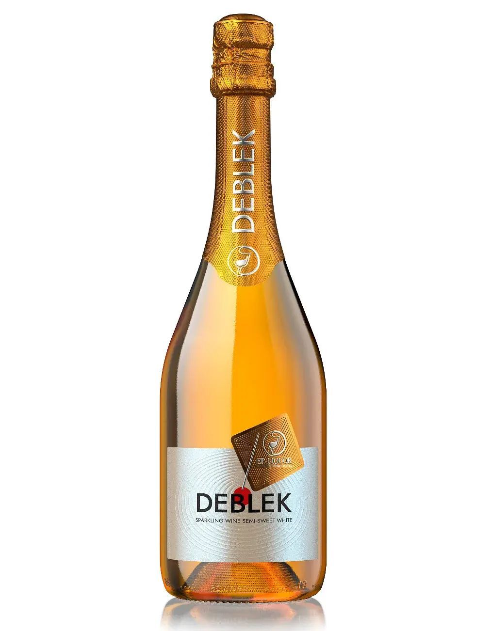deblek sparkling semi sweet white wine